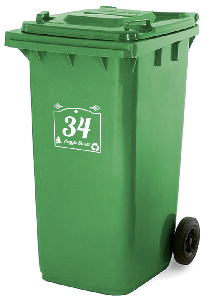 wheelie bin
